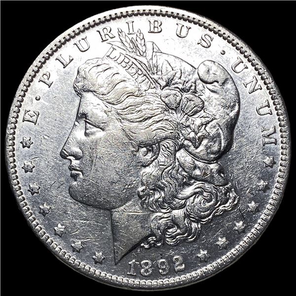 1892 Silver Morgan Dollar CHOICE AU