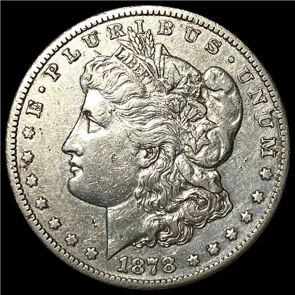 1878-CC Silver Morgan Dollar NEARLY  UNCIRCULATED