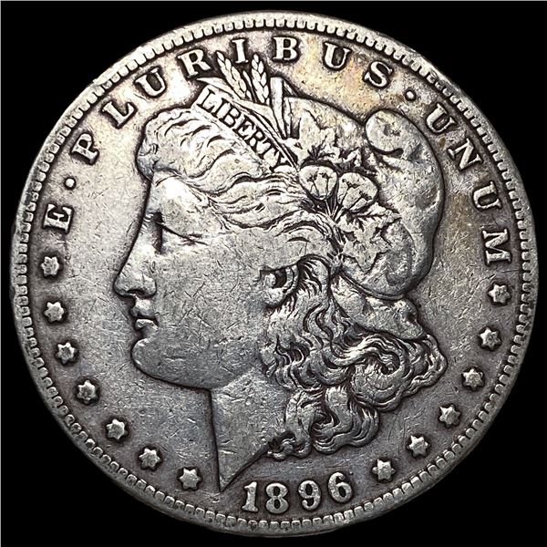 1896-S Silver Morgan Dollar NEARLY  UNCIRCULATED