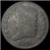 Image 1 : 1825 Classic Head Half Cent HIGH GRADE