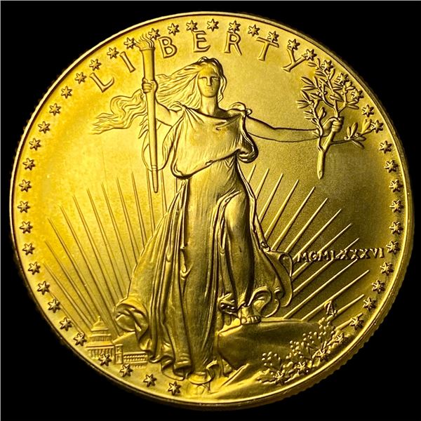 1986 1oz Gold $50 American Eagle UNCIRCULATED