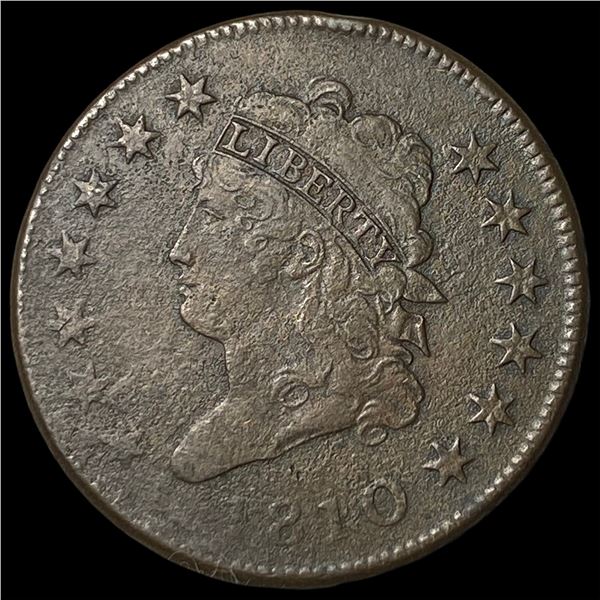 1810 Classic Head Large Cent NEARLY  UNCIRCULATED