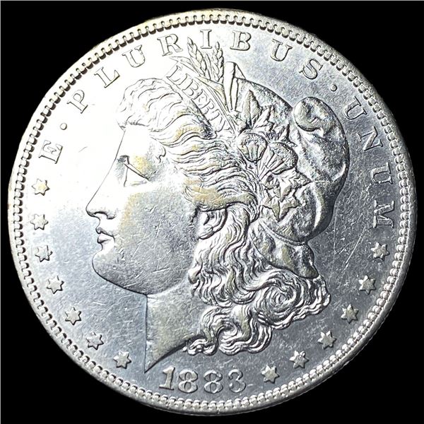 1883-S Silver Morgan Dollar CHOICE AU