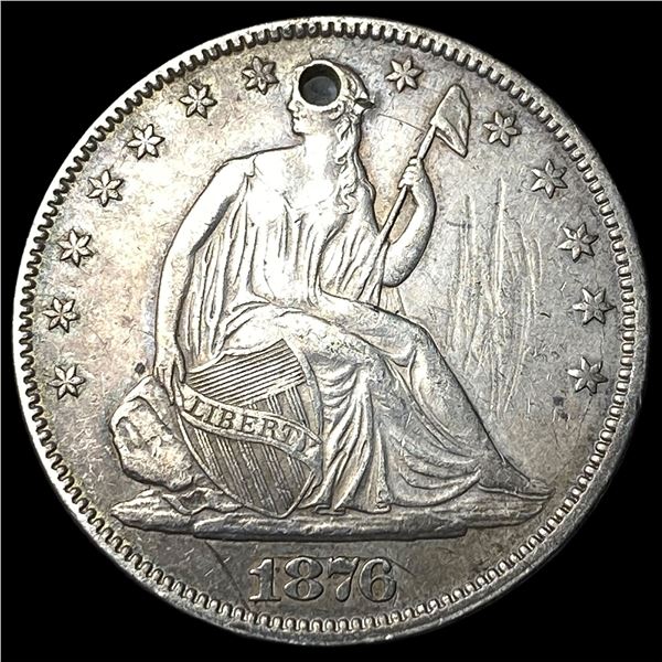 1876 Seated Liberty Half Dollar HIGH GRADE