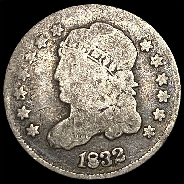 1832 Silver Capped Bust Half Dime NICELY  CIRCULATED