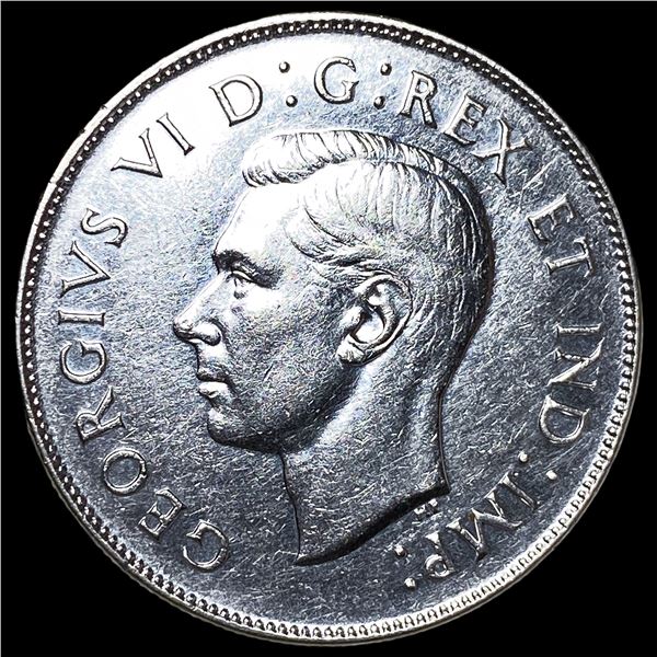 1946 Canada Silver 50 Cents GEM BU