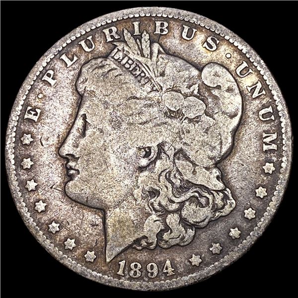 1894-O Silver Morgan Dollar LIGHTLY  CIRCULATED