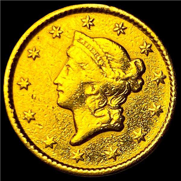 1851 Gold $1 Liberty Head Type 1 CLOSELY  UNCIRCULATED