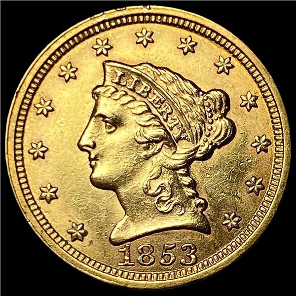 1853 Gold $2.5 Quarter Eagle HIGH GRADE