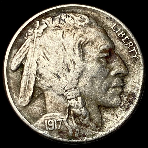 1917-S Buffalo Nickel CLOSELY UNCIRCULATED