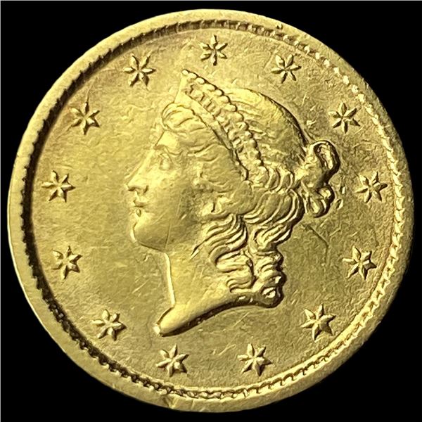 1853 Gold $1 Liberty Head UNCIRCULATED