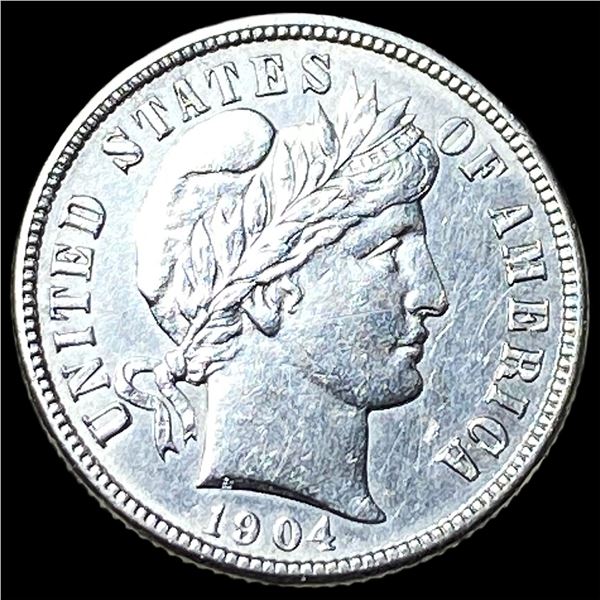 1904-S Silver Barber Dime UNCIRCULATED
