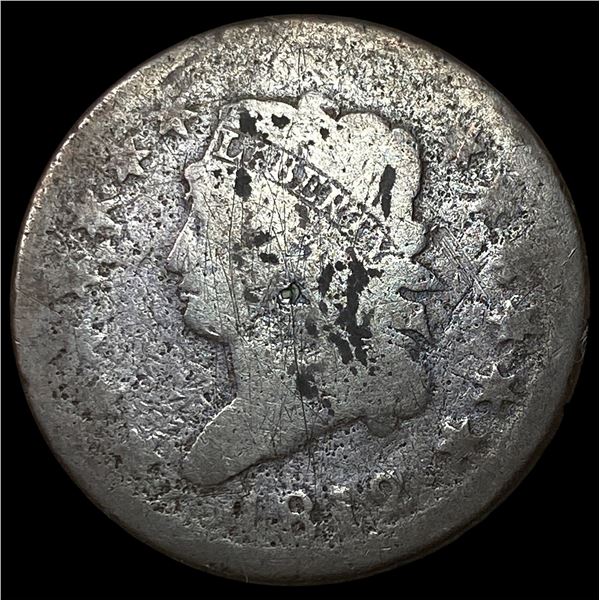 1812 Classic Head Large Cent NICELY  CIRCULATED
