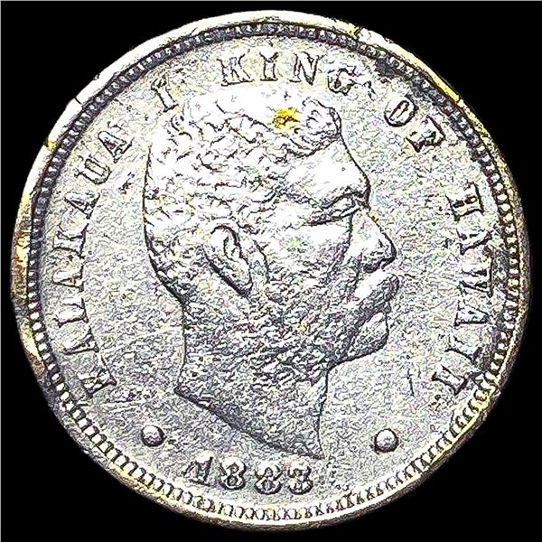 1883 Hawaii Silver Dime HIGH GRADE
