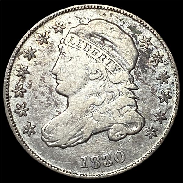 1830 Silver Capped Bust Dime LIGHTLY  CIRCULATED