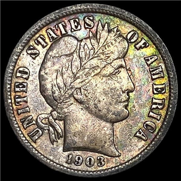 1903-O Silver Barber Dime CLOSELY  UNCIRCULATED