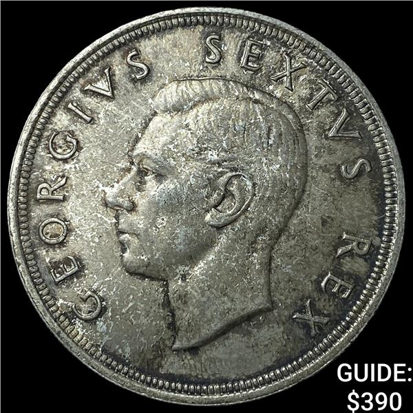 1948 South Africa Silver 5 Shillings