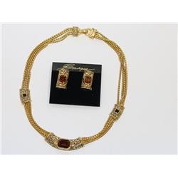 costume necklace, Bracelet & Earrings Ladies Set