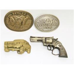 Bag Of 4Vintage Cowboys Buckles