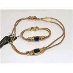 costume necklace & Bracelet Ladies Set
