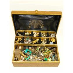 Box Vintage Costume Jewelry Lot Find Your Treasure