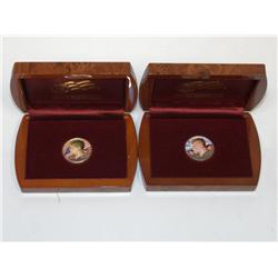1964-1965 Painted Kennedy Half Dollars U.S Mint