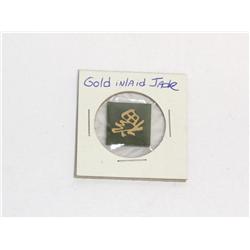 Gold Inland Jade Pendant