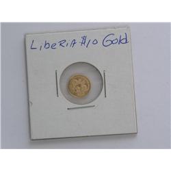 $10 Liberian Gold Coin
