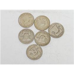 Ben Franklin Half Dollars