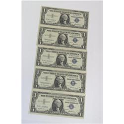 Rare Silver Certificates in Order