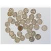 Image 1 : Lot of 50 Washington Quarters from 1930's-'40's