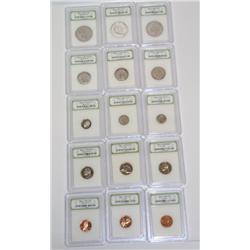 Hi Grade Proof Coins as Set