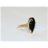 Image 2 : Onyx Pear Shape Hand Made Ladies Ring