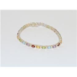 AAA Natural Gemstone Ladies Tennis Bracelet