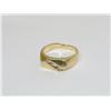Image 2 : 14k Gold Ring w/ 3 Diamonds