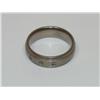 Image 1 : Diamonds Titanium Wedding Men's Band