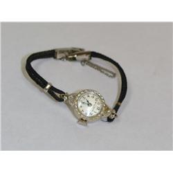 1930's Bulova Diamonds Wind-Up Ladies Watch