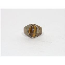 Tiger Eye Hand Made Men's Ring