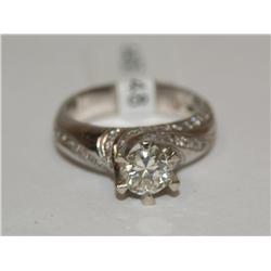 1.50ctw Vs1 E Color Hand Made Ladies Ring