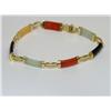 Image 1 : Multicolor Jade Hand Made Ladies Bracelet