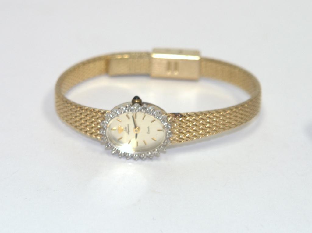 Jules Jurgensen Diamonds Dial Calvin Hill Watch