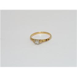Diamonds Vintage Setting Hand Made Ladies Ring