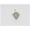 Image 1 : 2.10Ctw Diamonds cluster Hand Made Ladies Ring