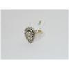 Image 2 : 2.10Ctw Diamonds cluster Hand Made Ladies Ring