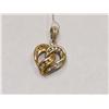 Image 1 : Diamonds Heart Shape Design Cluster Ladies Pendant