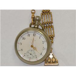 1920's Elgin Watch Co. Wind-Up Pocket Watch