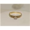Image 2 : Diamonds Solitaire Illusion Setting Ladies Ring