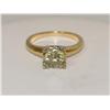 Image 1 : .75Ctw Diamond Solitaire Tiffany Setting Ring