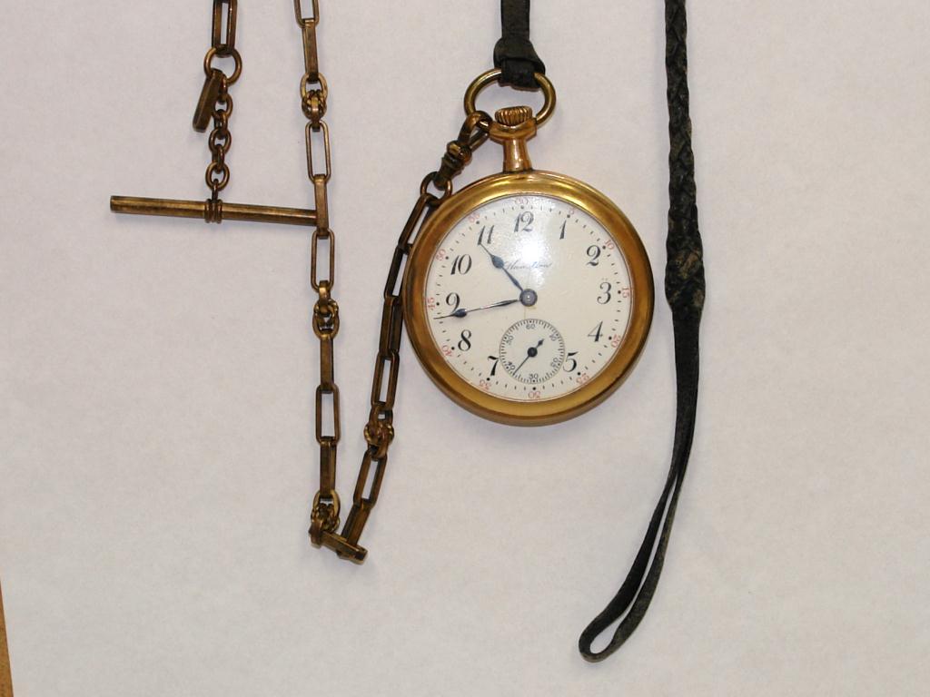 1920's Hamilton Rail Road Windup Pocket Watch