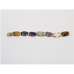 AAA Natural Gemstones Vintage Hand Made Bracelet
